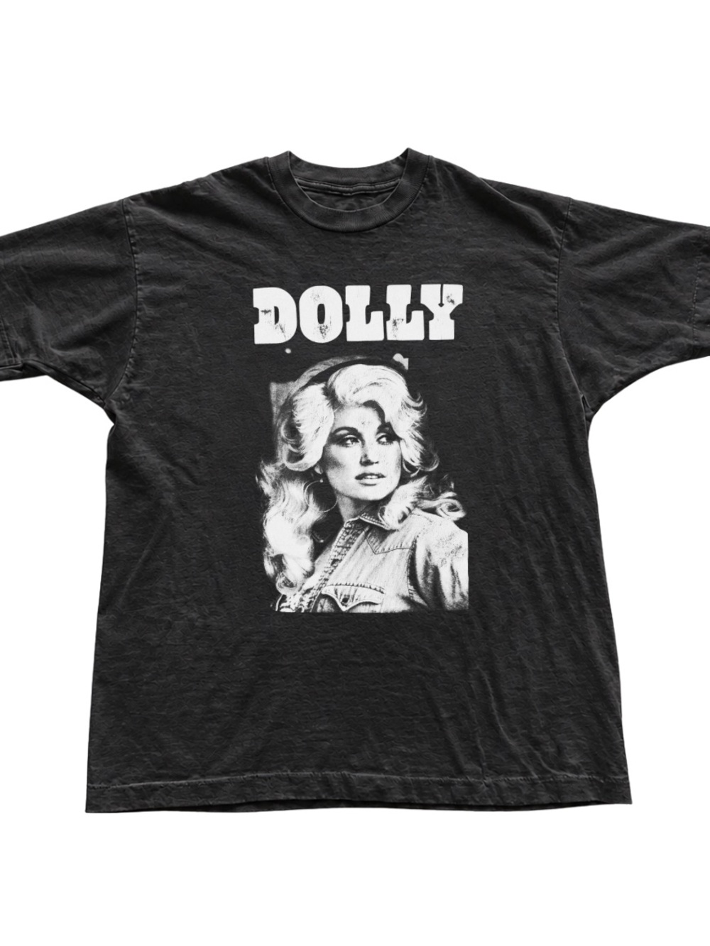 Black 'DOLLY' Graphic Tee - Women's Short Sleeve